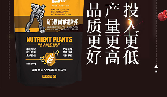 矿源黄腐酸钾-智宸 矿源黄腐酸钾-智宸
